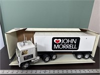 Vintage Nylint John Morrell GMC semi truck and