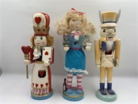 Alice in Wonderland Nutcrackers