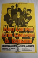 Plakat, Kim Larsen, Erik Calusen