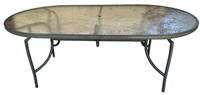 Acrylic Top Patio Table