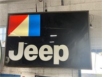 1970s Jeep / AMC Double Sided Lighted Sign
