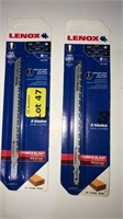 Two packs saw blades, new