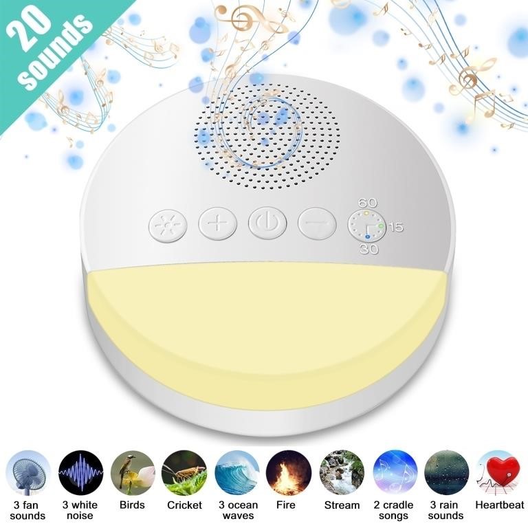 WF2860  EEEkit White Noise Machine - 20 Sounds