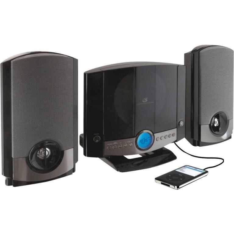 OF3784  GPX Black CD Music System