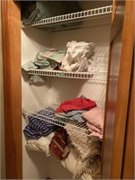Closet Contents: Linens/Sheets