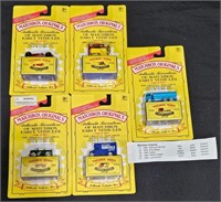 5 Sealed 1993 Matchbox Originals Vehicles