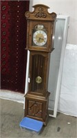 Vintage Tempus Fugit Grandfather Clock