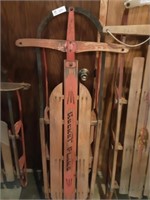 Medium wood sled - Rocket Plane