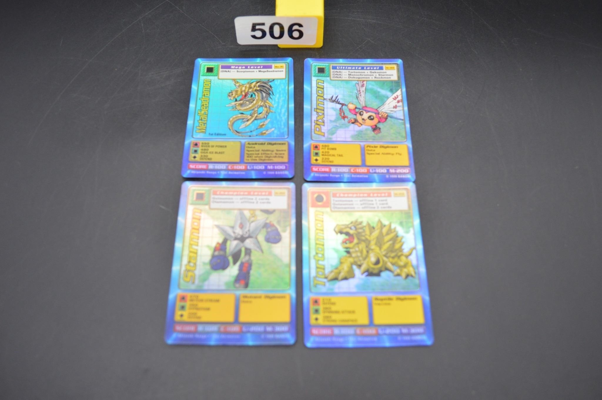 1999 Digimon series 2 booster holographic cards
