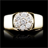 14K Gold 0.28ctw Diamond Ring