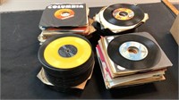 Approx. 250 45RPM records mix genres