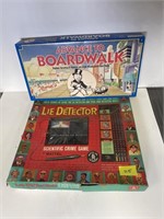 LOT OF GAMES ADVANCE TO BOARDWALK & LIE DETECTOR