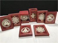 Collection of Lenox Christmas Ornaments