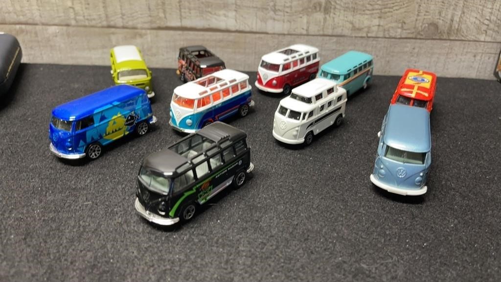 Collection Of VW Buses Die Case 2.5"