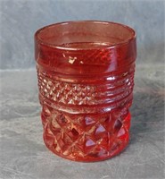 CARNIVAL GLASS TOOTHPICK HOLDER