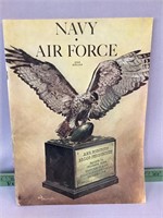 Navy Air Force Oct 17 1970 football program