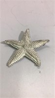 Fun Starfish Pin Vintage Costume UJC