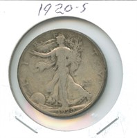 1920-S Walking Liberty Silver Half Dollar