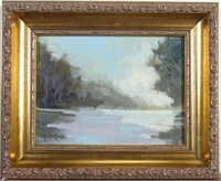 Robert Eberle 6x8 O/C River Landscape