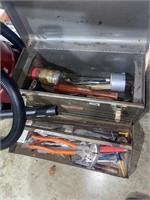 Toolbox with contents