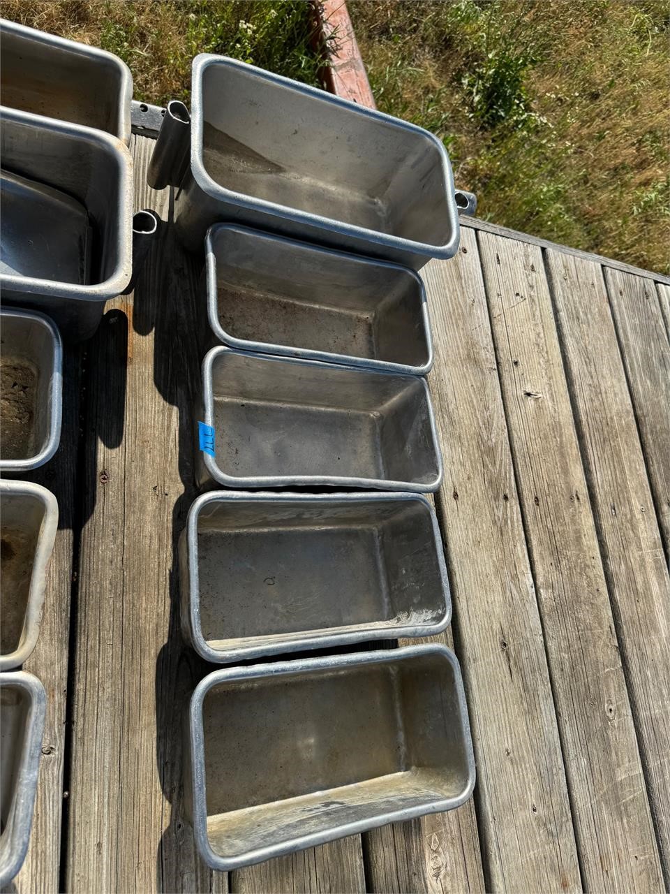 (5) Stainless Containers