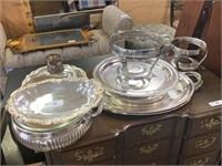 VERY LARGE LOT OF MISC SILVERPLATE