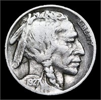 1927-p Buffalo Nickel 5c Grades f+