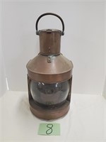 Early Copper Lamp