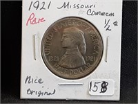 1921 Missouri Commemorative Half Dollar