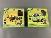 2pc Revell Scooby Doo Plastic model Kits w/ NIP