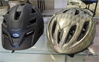 2 PC BIKE HELMETS