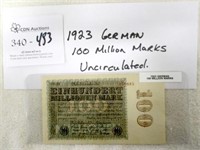 1923 German 100 Million Marks