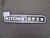 Kitchen Open Closed Sign