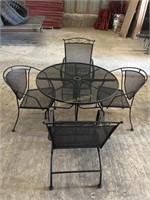 Iron Outdoor Patio Set