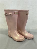 Used Hunter Rubber Boots Size 1B/2G