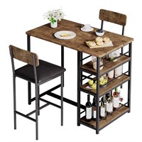 Amyove Kitchen Table Set, Dining Table And Chairs