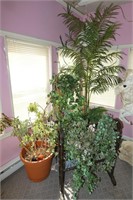 Large Lot of Artificial Plants
