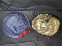 Vintage Day to Night Women's Hat Pair