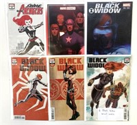 6 Black Widow Variant Covers
