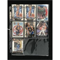 7 Stephen Curry Cards With Prizm