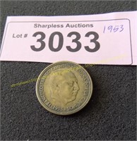 Higher grade 1953 coin