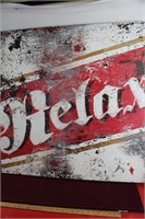 " Relax " Wall Art Placard 3 x 3ft