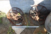 5 Small Steel Wheels