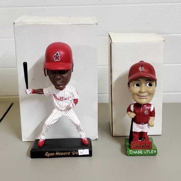 Lot of Baseball Player Bobbleheads w/ Boxes