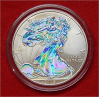 2009 American Eagle Colorized 1 Ounce Silver
