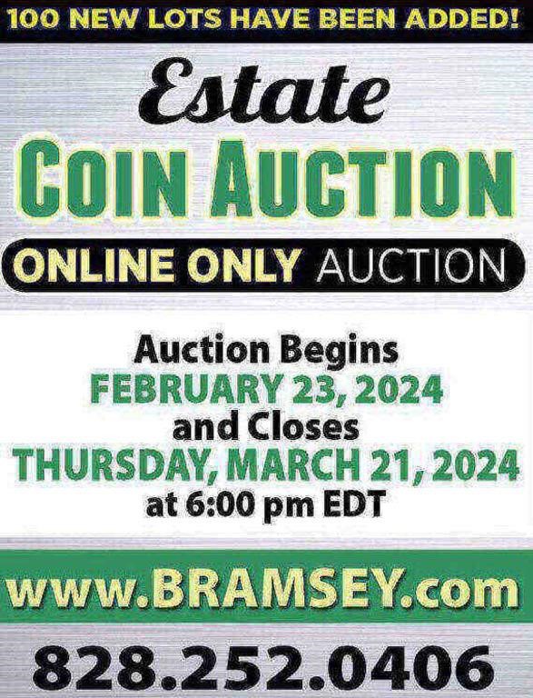 Upcoming Auctions and Events - Bill Ramsey & Associates, LLC