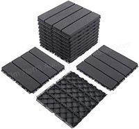 Domi 9 Black Deck tiles