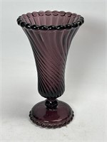 Westmoreland Amethyst Vase 9”