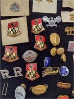 Various Civilian & Military Pins