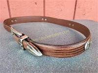 A&M Leather Belt - Size 32